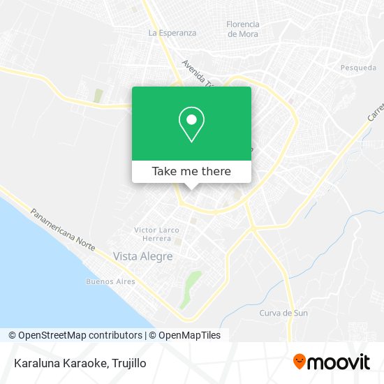 Karaluna Karaoke map