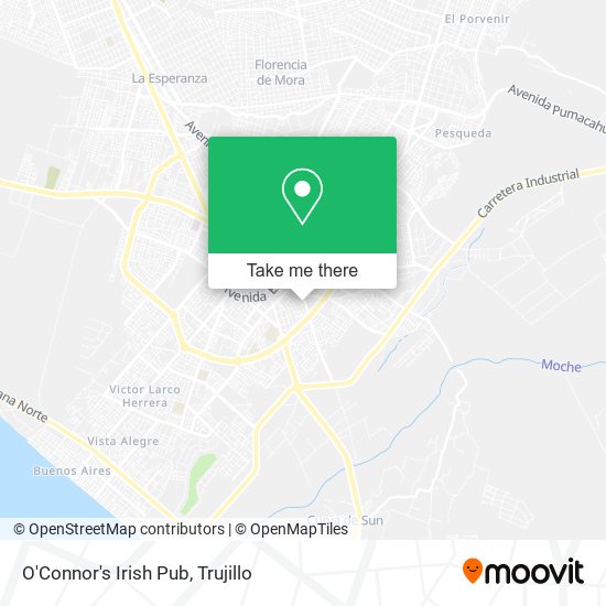 Mapa de O'Connor's Irish Pub