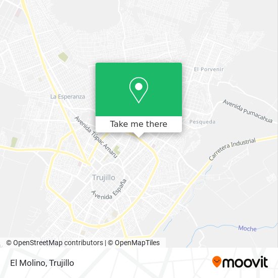El Molino map
