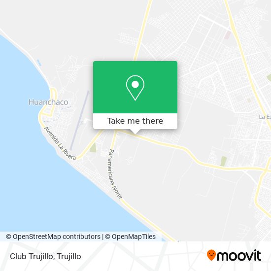 Club Trujillo map