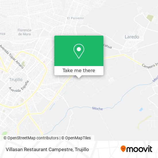 Villasan Restaurant Campestre map