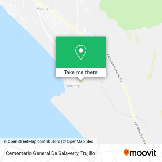 Cementerio General De Salaverry map