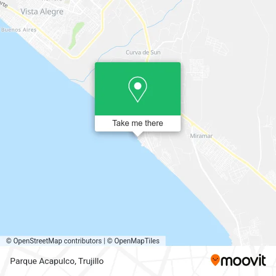 Parque Acapulco map