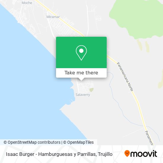 Isaac Burger - Hamburguesas y Parrillas map
