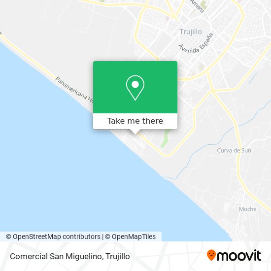 Mapa de Comercial San Miguelino