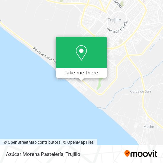 How to get to Azúcar Morena Pastelería in Victor Larco Herrera by Bus?