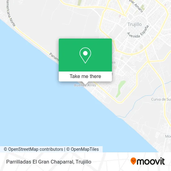 Parrilladas El Gran Chaparral map