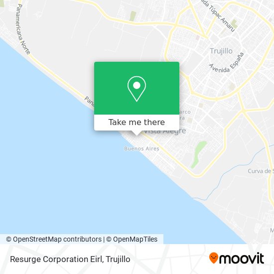 Resurge Corporation Eirl map