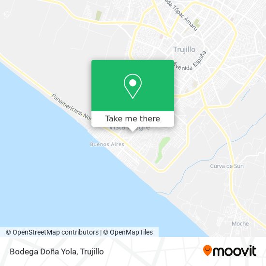 Bodega Doña Yola map
