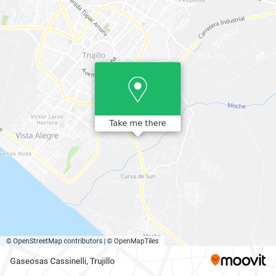 Mapa de Gaseosas Cassinelli