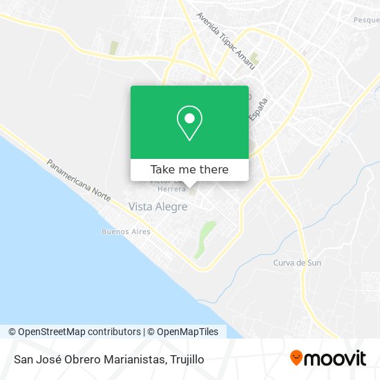 San José Obrero Marianistas map