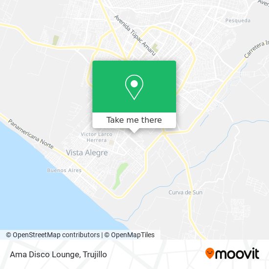 Mapa de Ama Disco Lounge