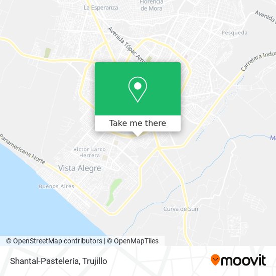 Shantal-Pastelería map