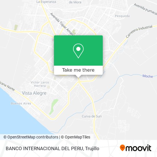 BANCO INTERNACIONAL DEL PERU map