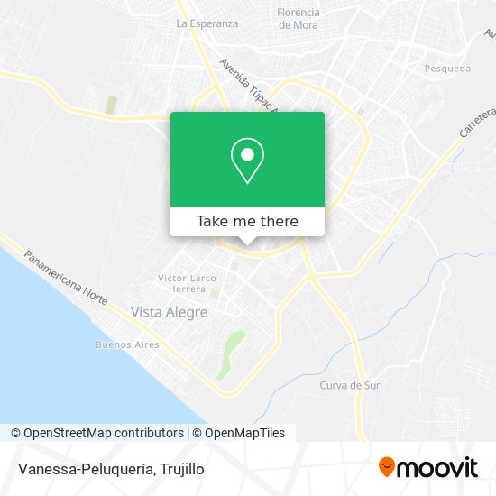 Vanessa-Peluquería map