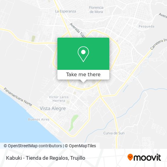 Kabuki - Tienda de Regalos map