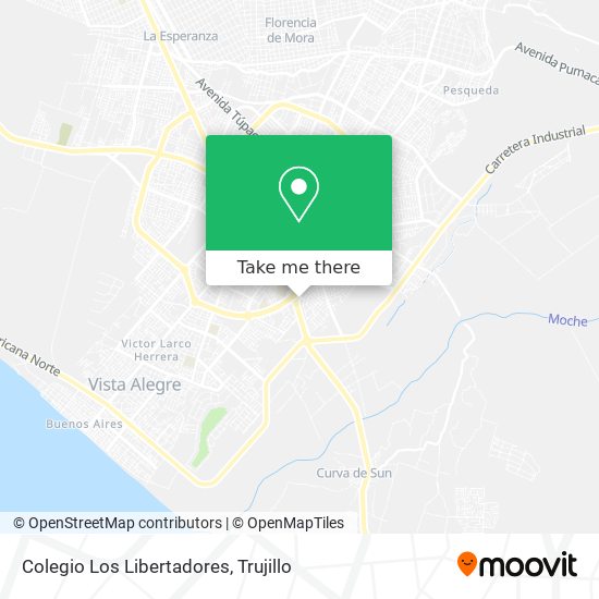 Colegio Los Libertadores map