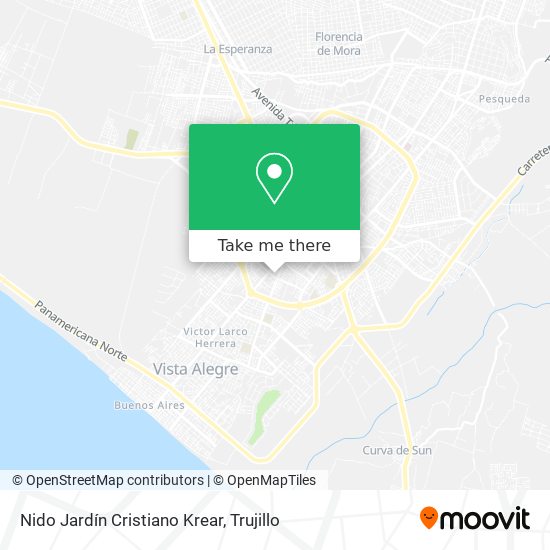 Mapa de Nido Jardín Cristiano Krear