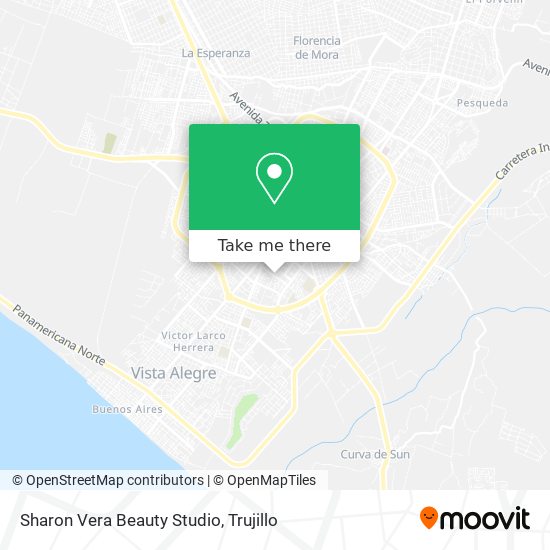 Sharon Vera Beauty Studio map