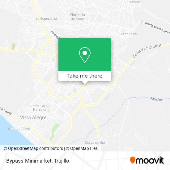 Bypass-Minimarket map