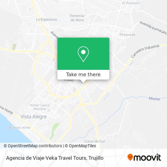 Mapa de Agencia de Viaje-Veka Travel Tours