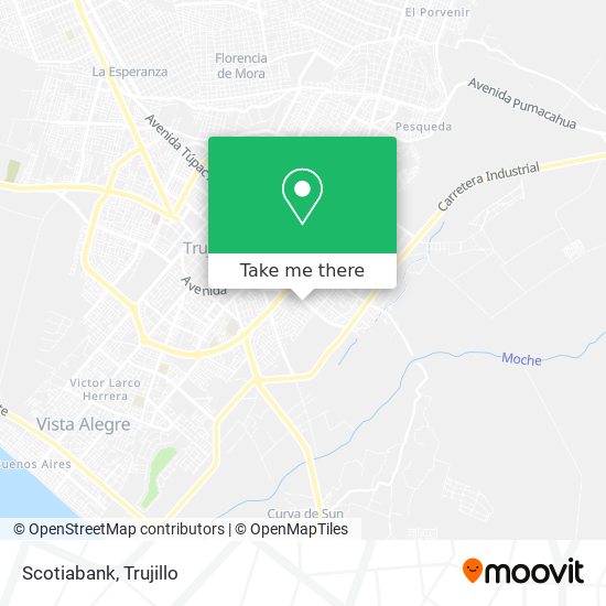 Mapa de Scotiabank