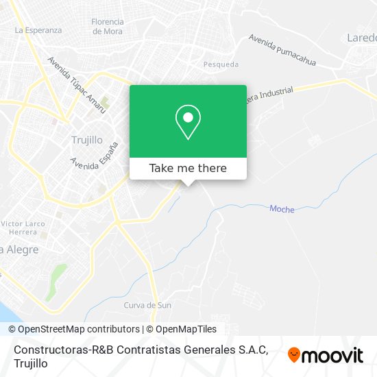 Constructoras-R&B Contratistas Generales S.A.C map