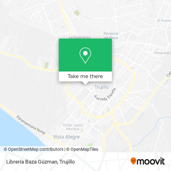 Librería Baza Gúzman map