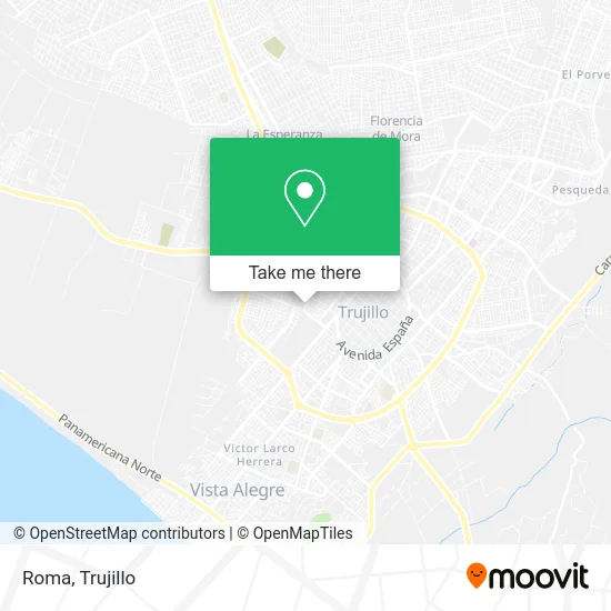 Roma map
