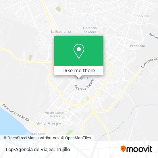 Lcp-Agencia de Viajes map