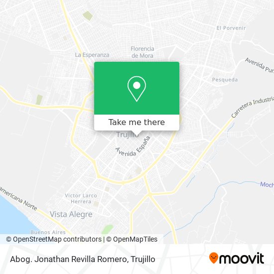Abog. Jonathan Revilla Romero map