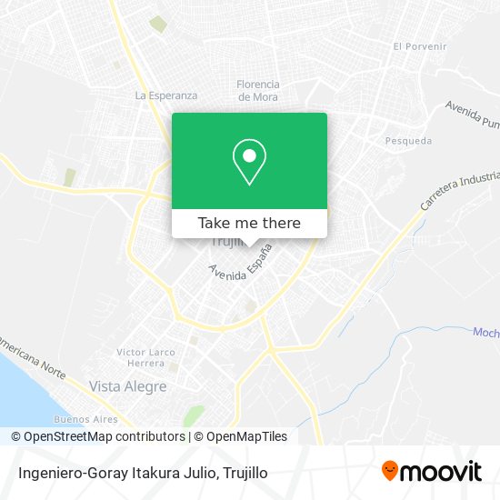 Ingeniero-Goray Itakura Julio map