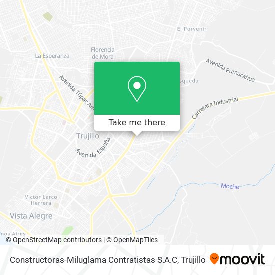 Mapa de Constructoras-Miluglama Contratistas S.A.C