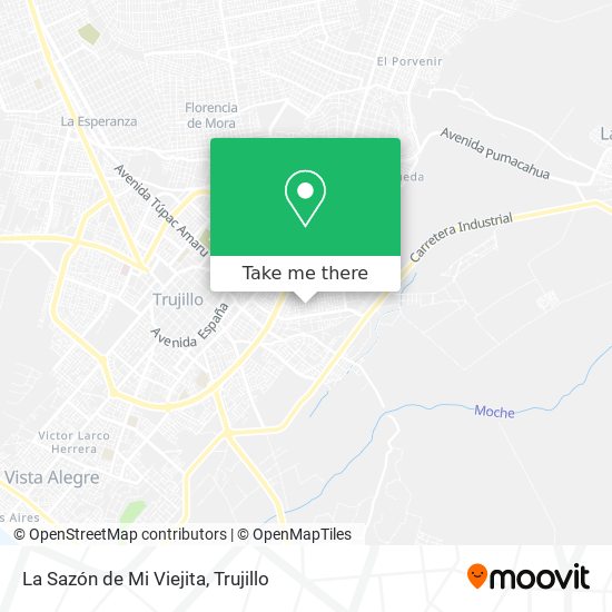 La Sazón de Mi Viejita map