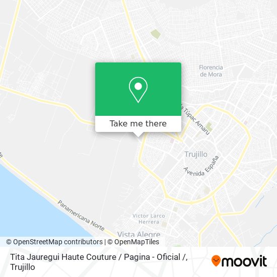 Mapa de Tita Jauregui Haute Couture / Pagina - Oficial /