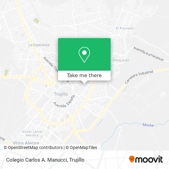 Colegio Carlos A. Manucci map