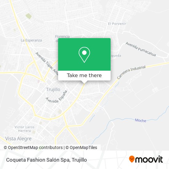 Coqueta Fashion Salón Spa map