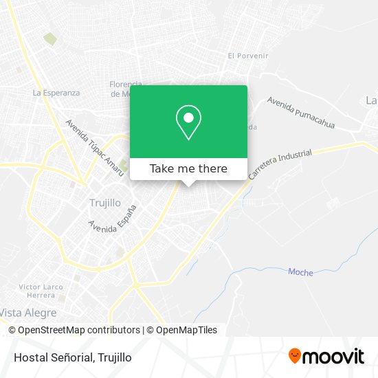 Mapa de Hostal Señorial