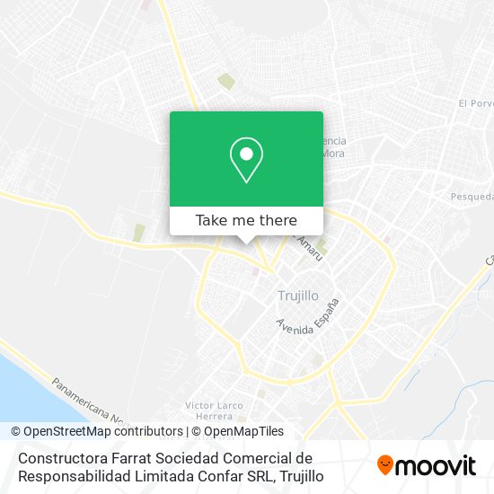 Constructora Farrat Sociedad Comercial de Responsabilidad Limitada Confar SRL map