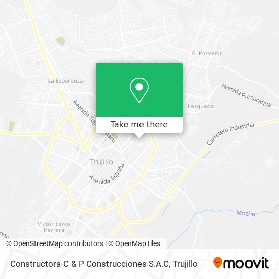 Mapa de Constructora-C & P Construcciones S.A.C