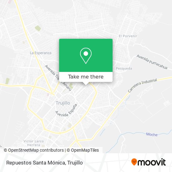 Repuestos Santa Mónica map
