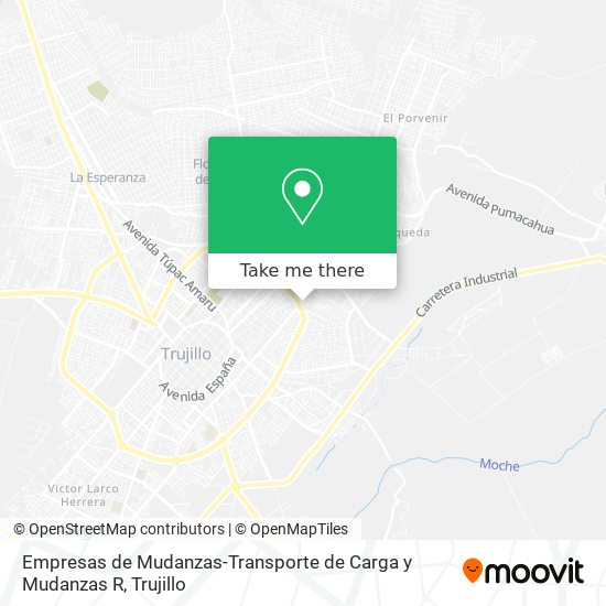 Empresas de Mudanzas-Transporte de Carga y Mudanzas R map
