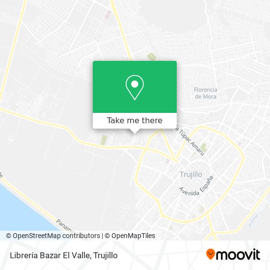 Librería Bazar El Valle map