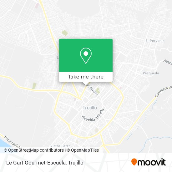 Le Gart Gourmet-Escuela map