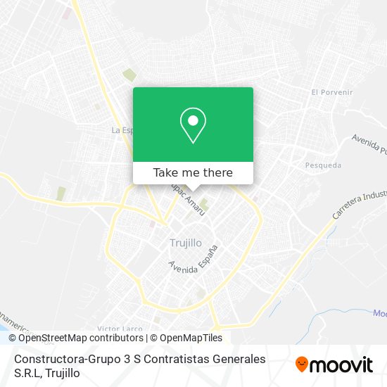 Constructora-Grupo 3 S Contratistas Generales S.R.L map