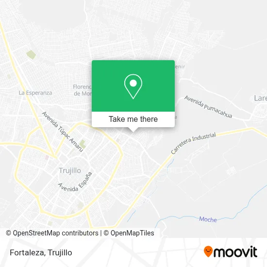 Fortaleza map
