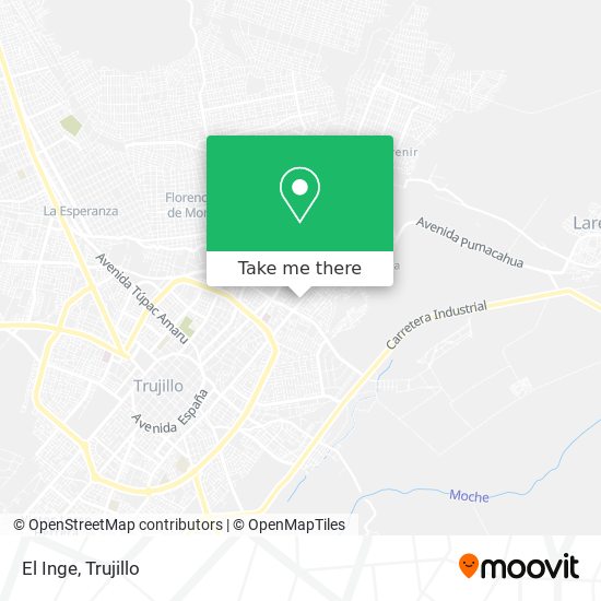 El Inge map