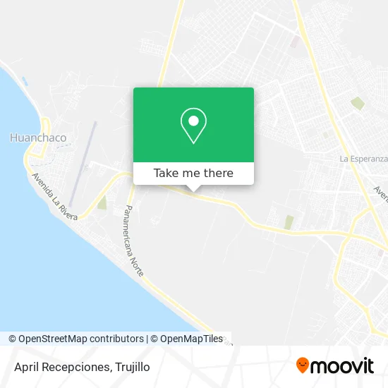 April Recepciones map