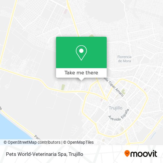 Mapa de Pets World-Veterinaria Spa