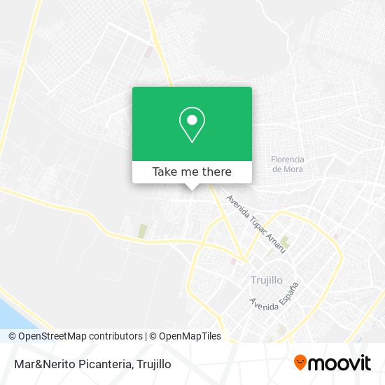 Mapa de Mar&Nerito Picanteria